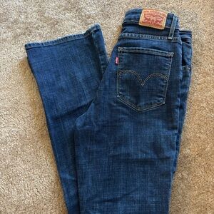 Levi's Women's Dark Blue Boot Cut Jeans